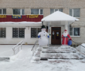 Поздравление Деда Мороза и Снегурочки маломобильных проживающих
