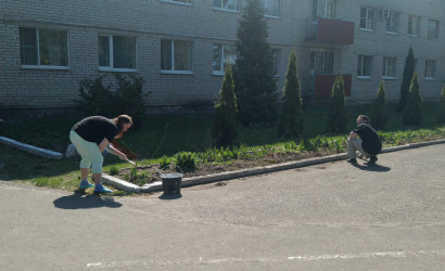 Уборка территории интерната ! — фото-626_2