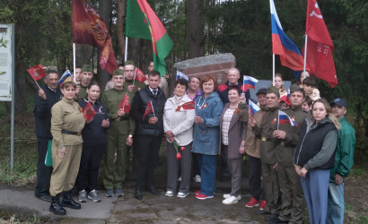 Митинг и возложение цветов с Никулинской СОШ. — фото-626_1