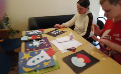 Работы наших проживающих ко дню Космонавтики — фото-626_5